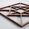 Ekena Millwork Extra Small Jamestown Decorative Fretwork Wood Wall Panels, Red Oak, 7 3/8"W x 7 3/8"H x 3/8"T WALW08X08X0375JTNRO - alternate 6